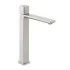 Miscelatore lavabo alto color nichel spazzolato con piletta Lotus