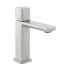 Rubinetto lavabo nichel spazzolato Lotus