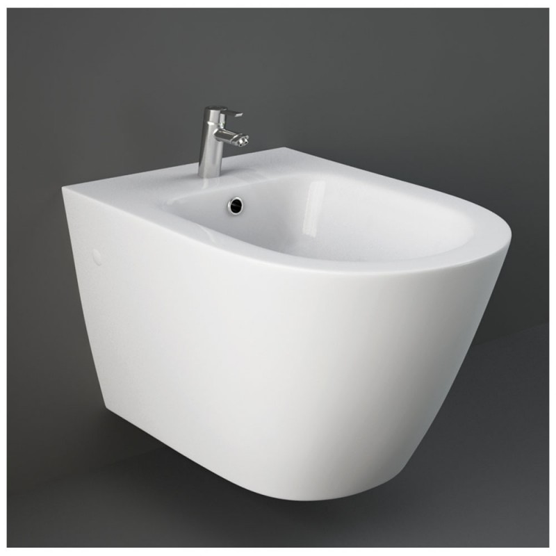 Bidet Sospeso Rak Ceramiche Collezione Resort Bianca Bidet Sospeso Rak Ceramiche Collezione Resort Bianca