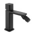Miscelatore lavabo nero opaco con piletta Lotus