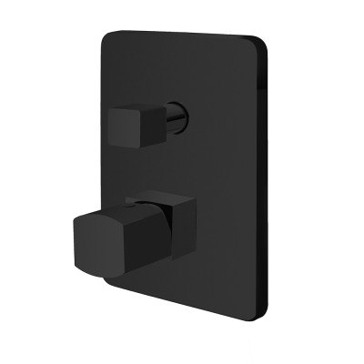 Miscelatore doccia nero opaco Lotus
