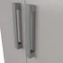 Maniglie Mobile bagno da terra 60 cm salvaspazio grigio 2 ante Poket