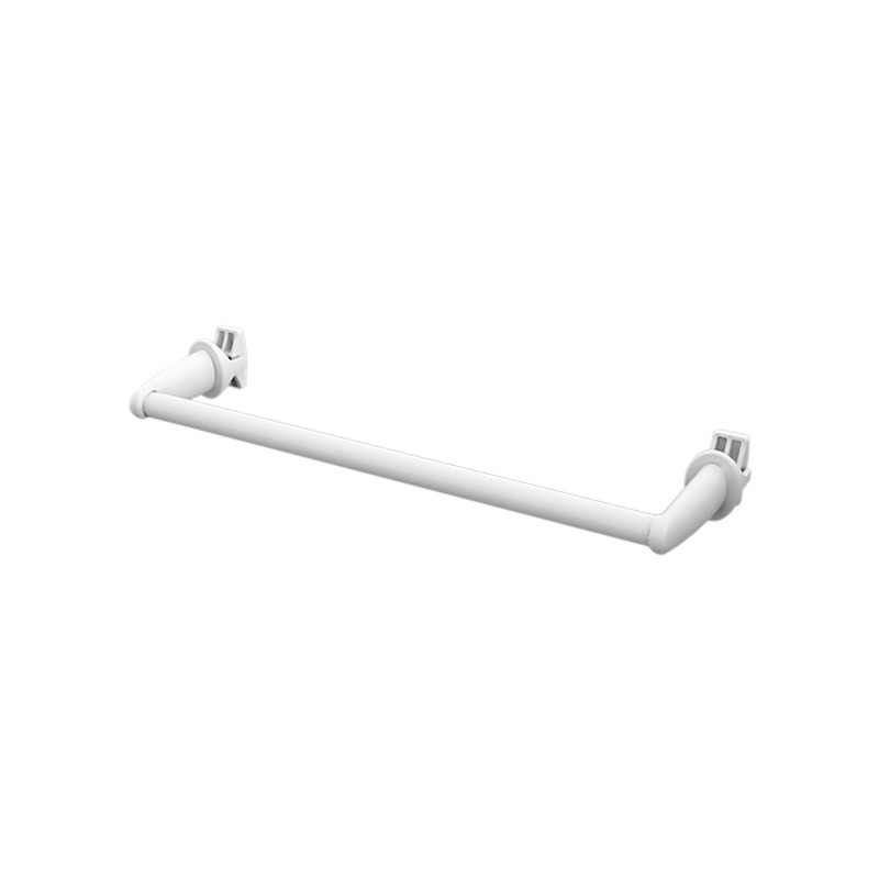 Portasciugamani Bianco 36cm Serie Smart per Scaldasalviette e Termoarredo Bianco