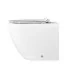 Copriwater serie Tokyo bianco con chiusura soft close e sgancio rapido