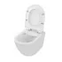 Copriwater serie Tokyo bianco con chiusura soft close e sgancio rapido