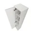 Colonna sospesa da bagno 30x150 azzurro polvere con ripiani Furore