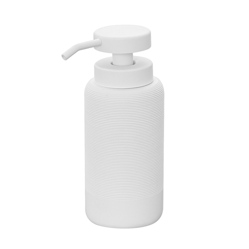 Dispenser sapone liquido in poliresina bianca Marica Dispenser sapone liquido in poliresina bianca Marica