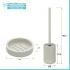Informazioni tecniche Set accessori bagno 4 pezzi in poliresina crema Marica