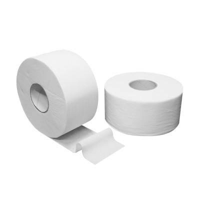 Lunghezza 150 mt Carta igienica industriale in confezione da 12 rotoli a 2 veli