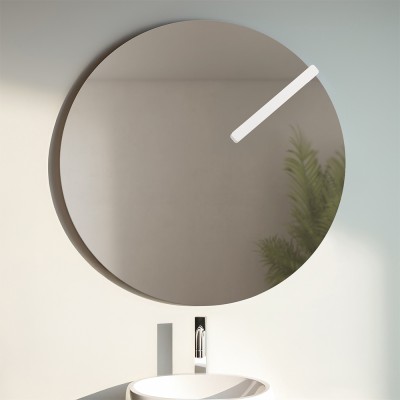 Lampada LED 26 cm cromo per specchiere a filo luce naturale 4000K