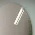 Specchiera tonda 60 cm a filo lucido con lampada a LED da 26 cm