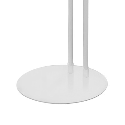 Dettaglio 2 Piantana portasciugamani da appoggio in acciaio bianco opaco Style
