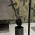 Dettaglio 2 Piantana porta rotolo e scopino da appoggio in acciaio nero opaco Fusion