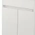 Finitura Mobile lavatoio 60x50 bianco lucido Way con vasca in ceramica Dolomite