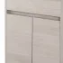 Finitura Mobile lavatoio 60x50 rovere chiaro Way con vasca in ceramica Dolomite