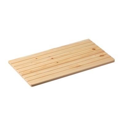 Asse lavapanni per vasca in resina da 75 cm in legno di pino verniciato