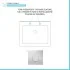 Installazione miscelatore Mobile lavatoio 61x50 cm bianco opaco con vasca in ceramica e kit scarico