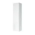 Colonna bagno sospesa 35 cm bianco opaco cannettato con ripiani Rigo