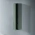 Anta aperta Colonna bagno sospesa 35 cm verde opaco cannettato con ripiani Rigo