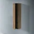 Anta aperta Colonna bagno sospesa 35 cm rovere cannettato con ripiani Rigo