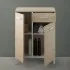 Ante aperte Base multiuso 60x34 cm rovere dolomite con 2 ante e cassetto scorrevole Desya