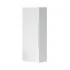 Pensile bagno sospeso 30 cm bianco opaco cannettato reversibile Rigo