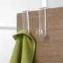 foto Set appendini in plastica trasparente multiuso con libera installazione