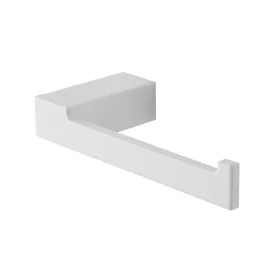 Porta rotolo carta igienica da muro in alluminio bianco Sky