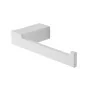 Porta rotolo carta igienica da muro in alluminio bianco Sky