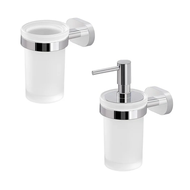 Porta Spazzolini Elettrico Da Bagno Con Divisori - Organizer Da Banco O Parete Per 4 Spazzolini E Accessori