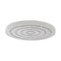 Soffione doccia Ø 20 cm in finitura bianco anticalcare Hidra