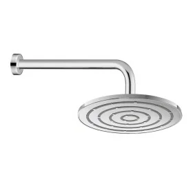 Set Soffione doccia Ø 20 cm e braccio di 35 cm in finitura cromo anticalcare Hidra