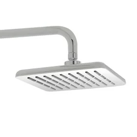 Set Soffione doccia Ø 20 cm e braccio di 40 cm in finitura cromo anticalcare Hidra