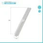 Doccetta monogetto da 23,5 cm bianco opaco in ABS anticalcare Hidra
