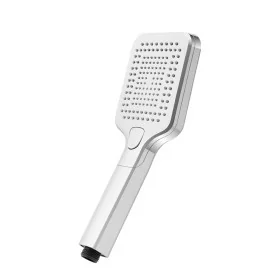 Doccetta quadrata 26,6 cm con tre tipi di getto cromo in ABS Hidra