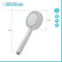scheda Doccino tondo 25,5cm bianco opaco multigetto a getti concentrici in ABS anticalcare Hidra