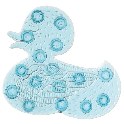 Set 5 Formine Papera Antiscivolo per Doccia e Vasca PVC Azzurro
