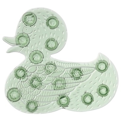 5 Formine Antiscivolo Doccia e Vasca Duck  PVC Verde