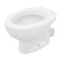 Vaso WC infanzia H 31 cm bianco in ceramica  con scarico a muro