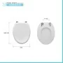 scheda tecnica CopriWC per sanitario da bambini con scarico a muro in legno