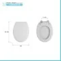 scheda tecnica CopriWC per sanitario da bambini con scarico a pavimento in legno