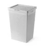 Cesta portabiancheria  65 lt bianca in plastica riciclata