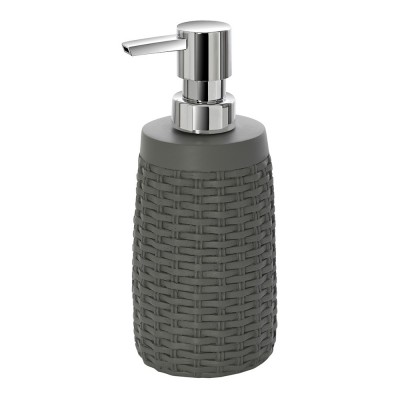 dispenser sapone grigio d'appoggio