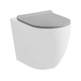 Copriwc originale a sgancio rapido in termoindurente ultraslim soft-close bianco opaco Tokyo