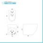 scheda tecnica bidet tokyo bianco opaco