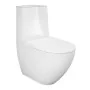 Render WC monoblocco filomuro Rak Des