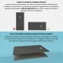 Piatto doccia ardesia 80x140 resina effetto pietra antracite Karen