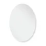 Specchio bagno ovale 65x95 cm a filo lucido reversibile