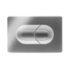 Placca di comando Oli Salina Dual cromo lucido 21,5 cm in ABS con doppio scarico