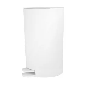 Pattumiera bagno 3 L in polipropilene bianco con apertura a pedale Orbix